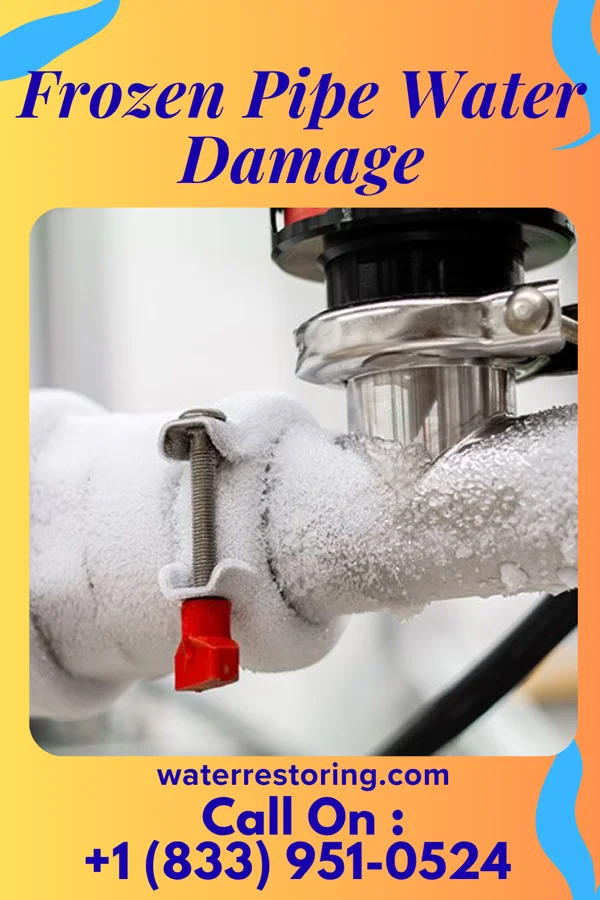 Frozen Pipe Water Damage in Gulf Port, IL